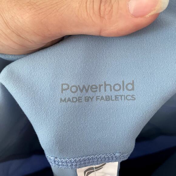 NWT Fabletics High-Waisted Statement Powerhold 7/8 Leggings Medium - Picture 5 of 8
